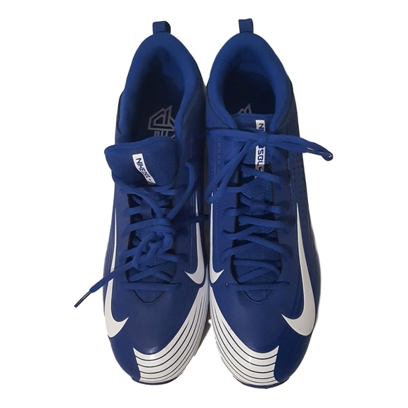 NIKE Vapor Cleat Keystone 2 Low Fastflex Tech Sneakers blue yellow white - Picture 4 of 8